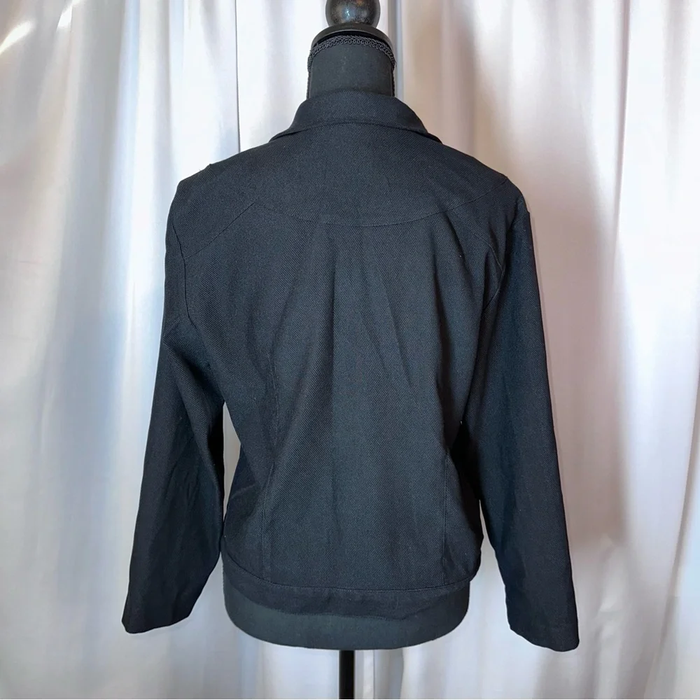 Bets By Canvasbacks Vintage Retro Made In USA Art To Wear Jacket‎ XS Lightweight